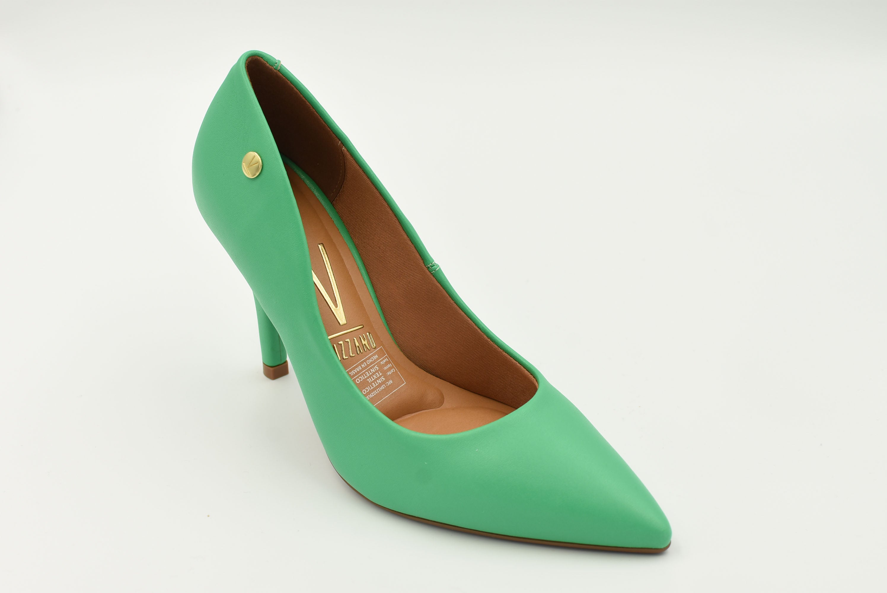 Volketswil Zapatilla Tacón Alto Verde Esmeralda