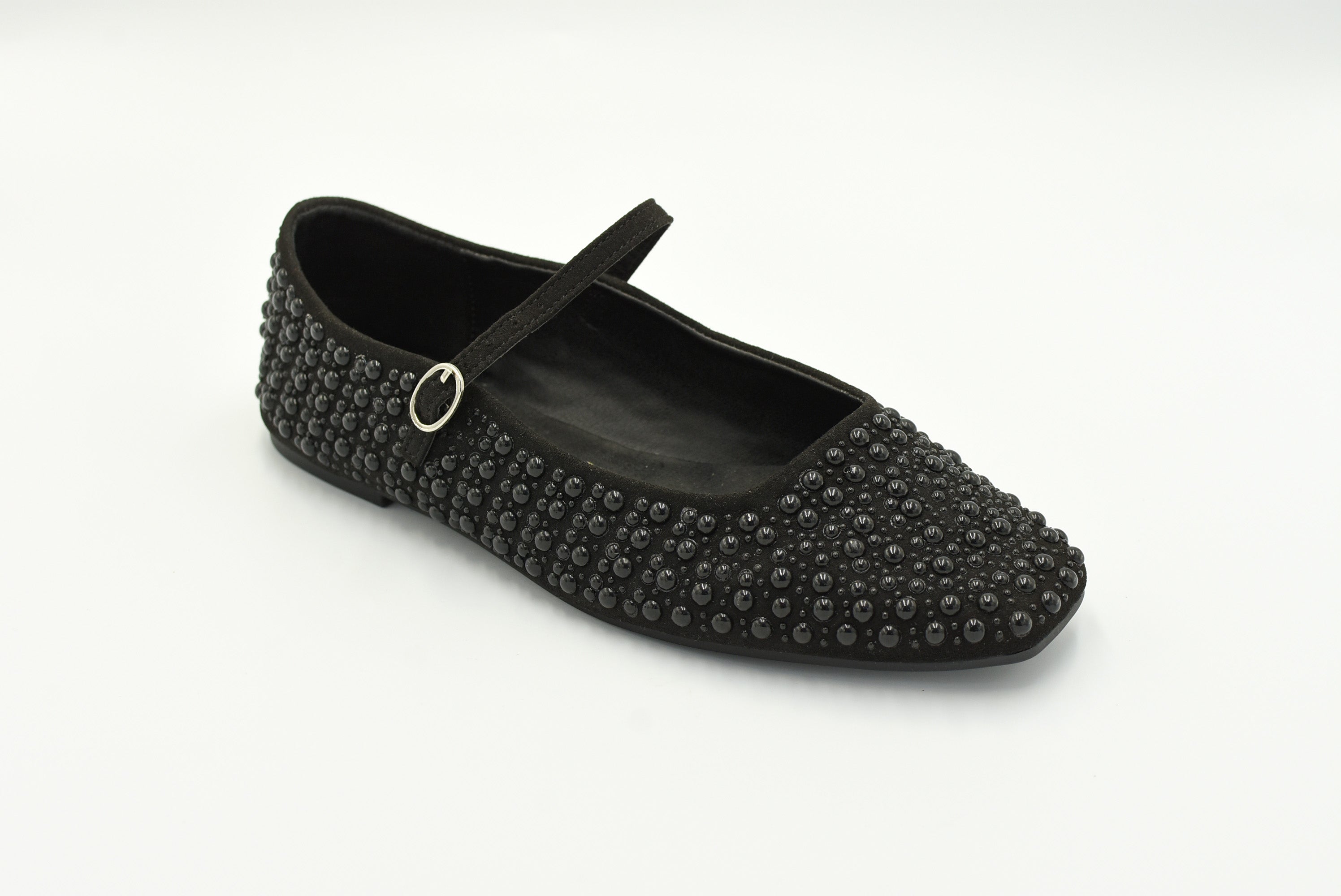 Manzanillo Balerina Ante Negro