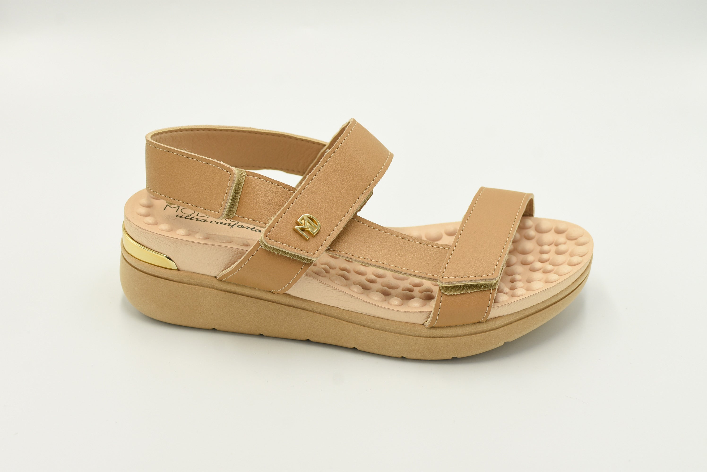 Génova Sandalia Taupe