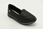Santos Zapato Cerrado Piso  Negro