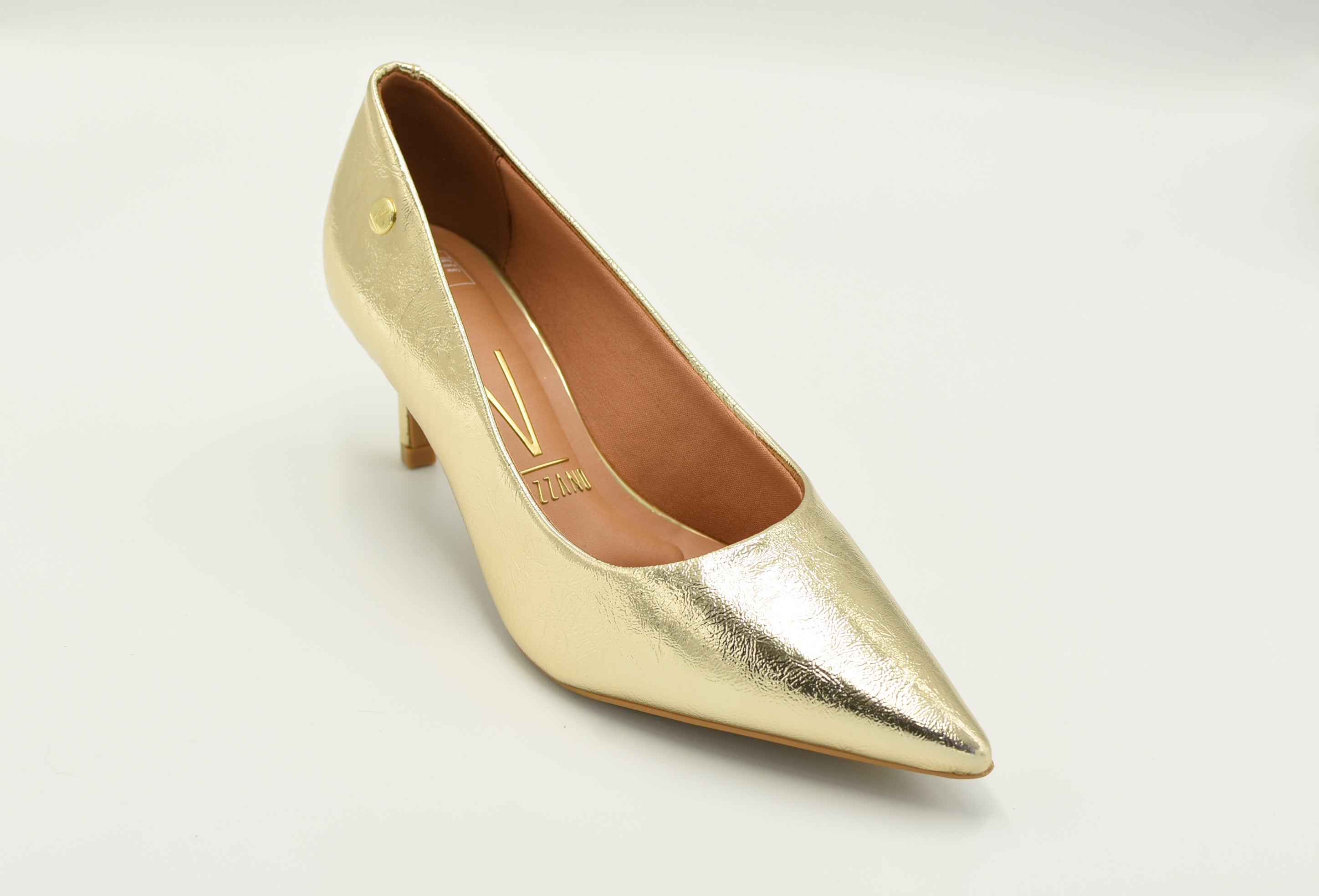 Alville Zapatilla Oro Corrugado