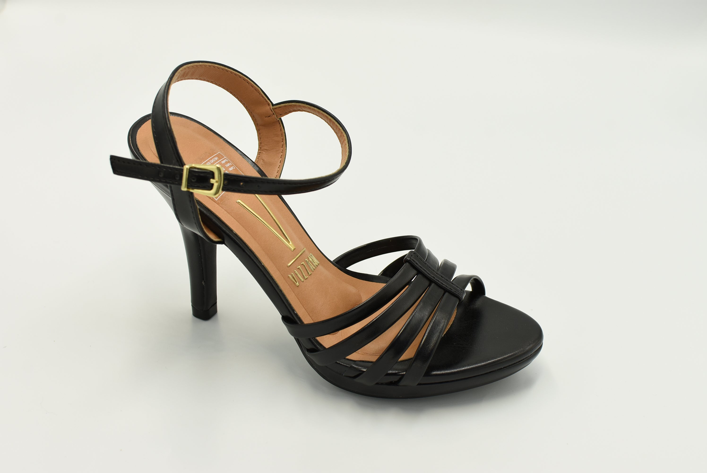 Johannesburgo Sandalia Negro