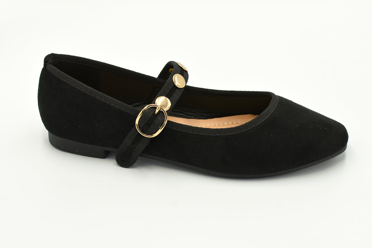 Charlie Flats Black