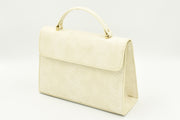Isparta Bolsas Grabado Crema