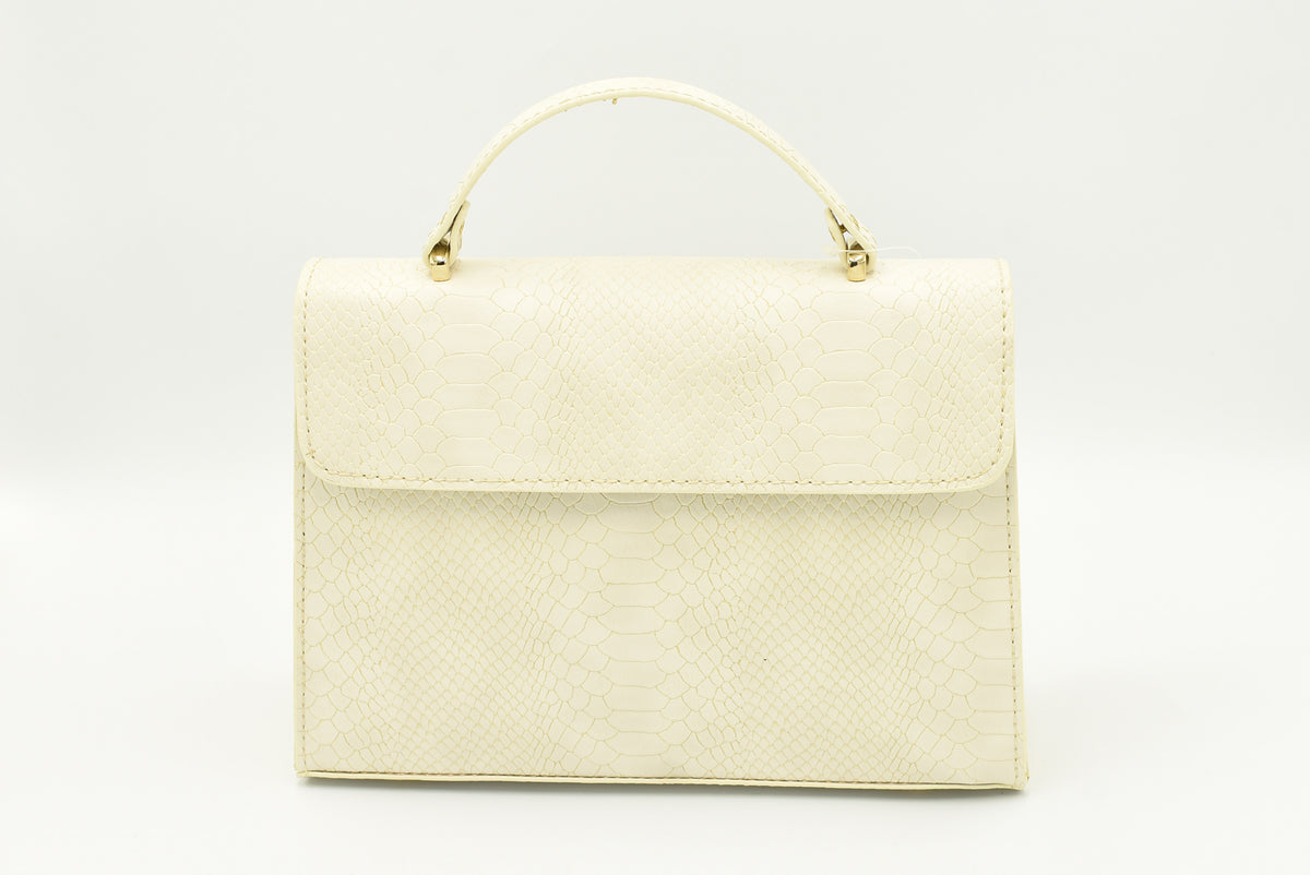 Isparta Bolsas Grabado Crema