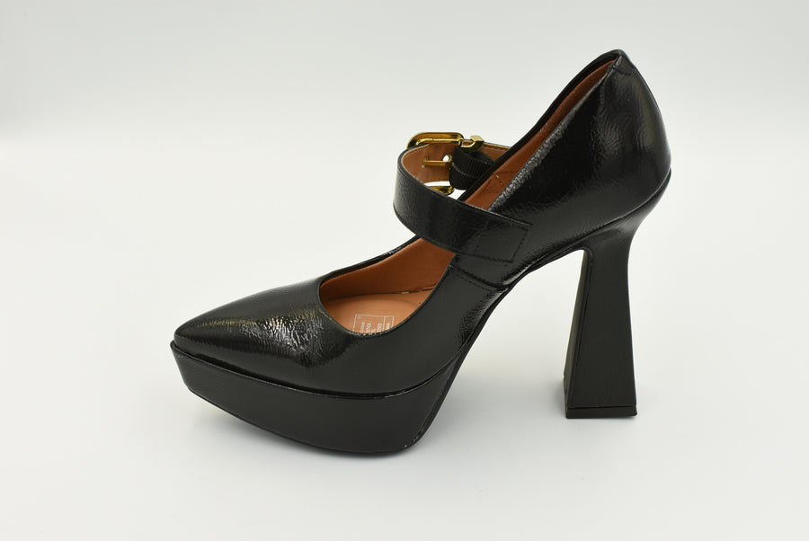 Zapato Cerrado Alto Ch.Negro 1412100