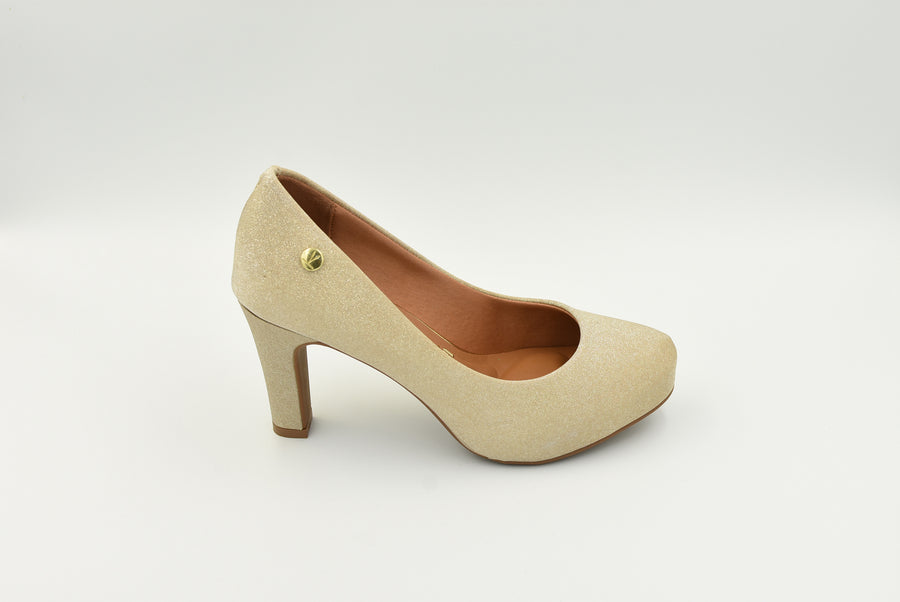 Zapato Cerrado Alto T.Oro 1840301