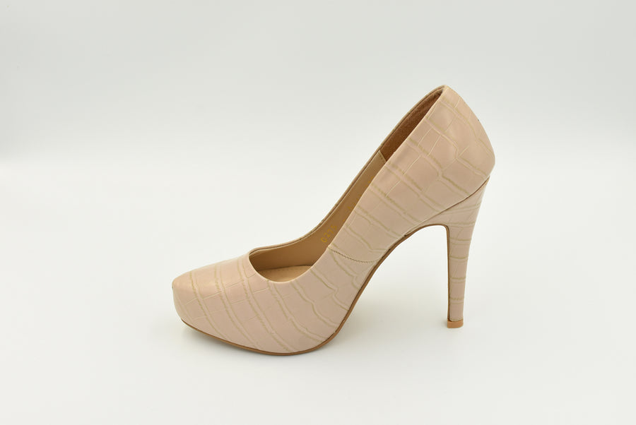 Zapato Cerrado Alto Grab.Maquillaje 0661