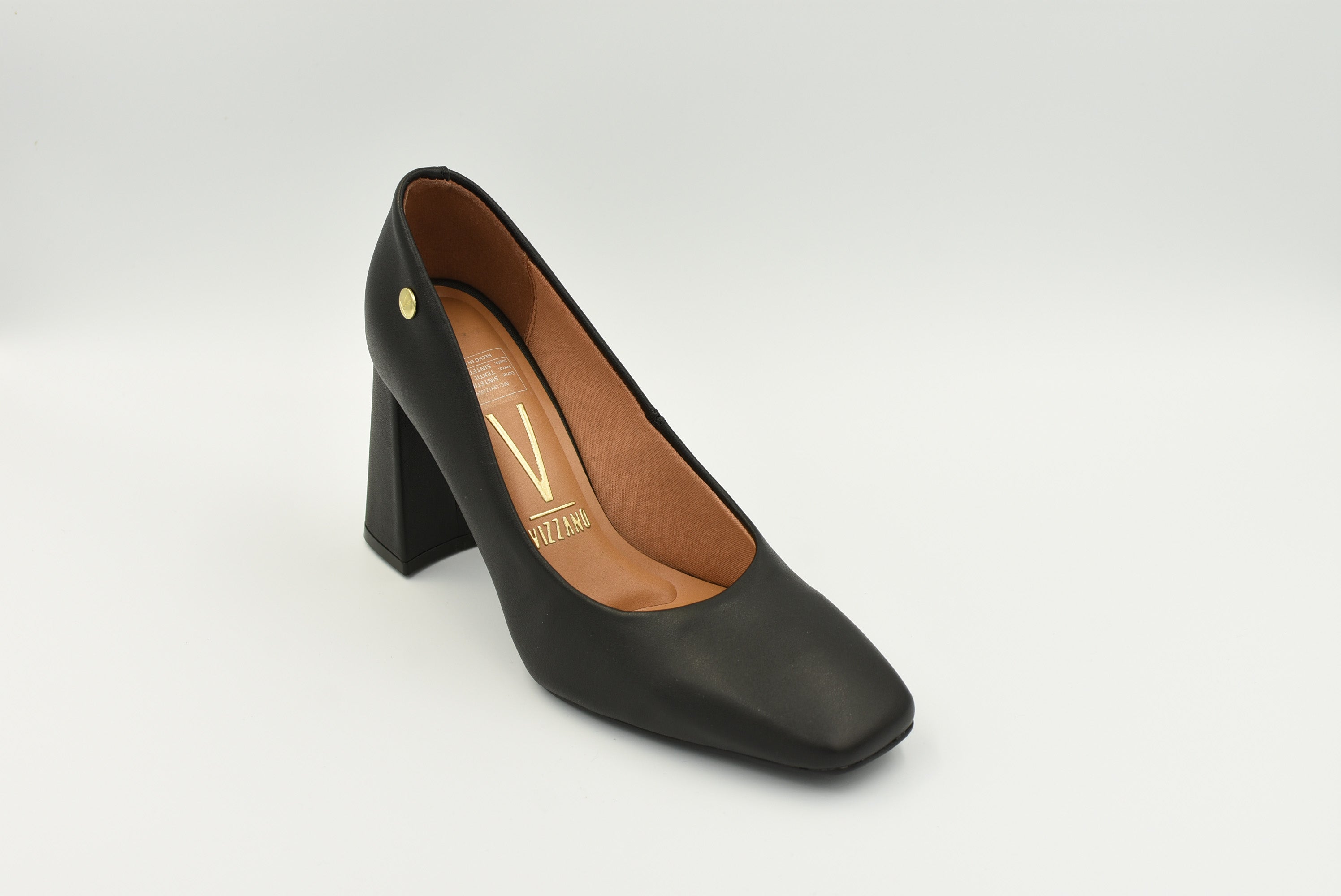 Zapato Cerrado Alto Negro 1416100