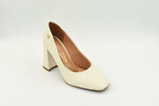 Zapato Cerrado Alto Blanco 1416100