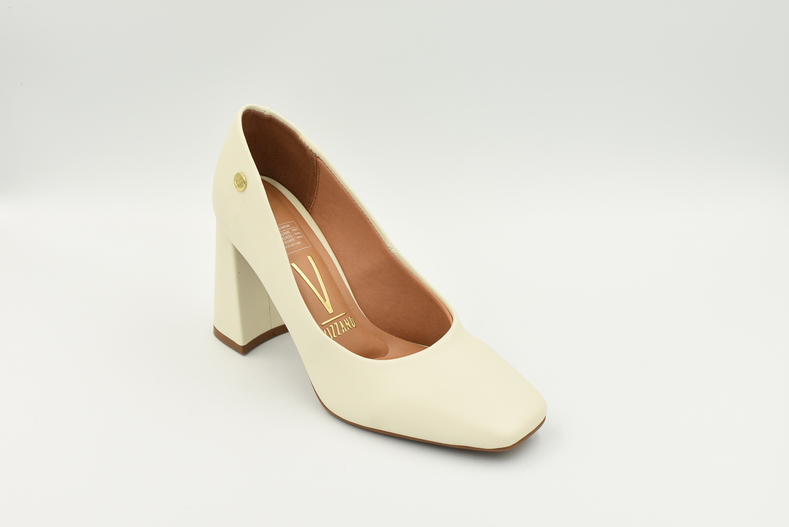 Zapato Cerrado Alto Blanco 1416100