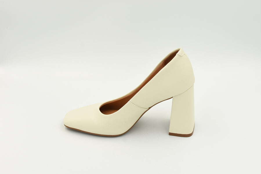 Zapato Cerrado Alto Blanco 1416100