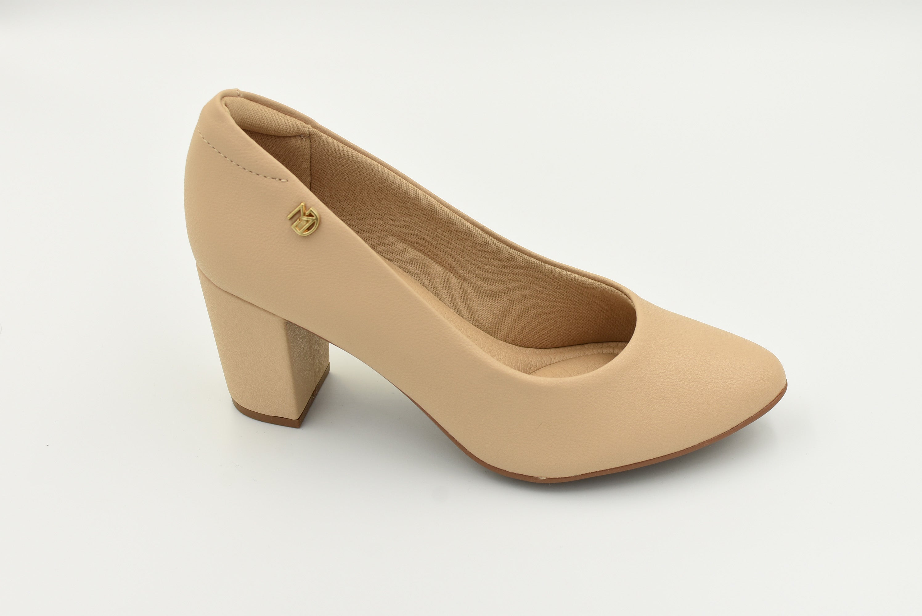 Zapato Cerrado Medio  Porcelana 7377105