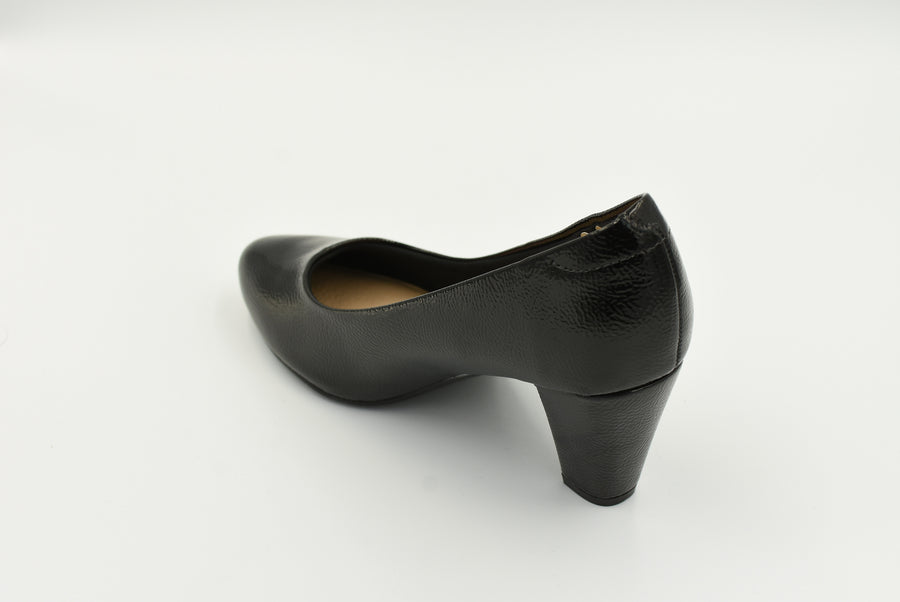 Zapato Cerrado Medio  Ch.Negro 7377105