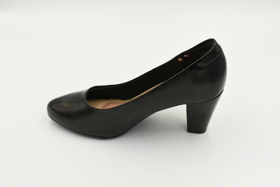 Zapato Cerrado Medio  Ch.Negro 7377105