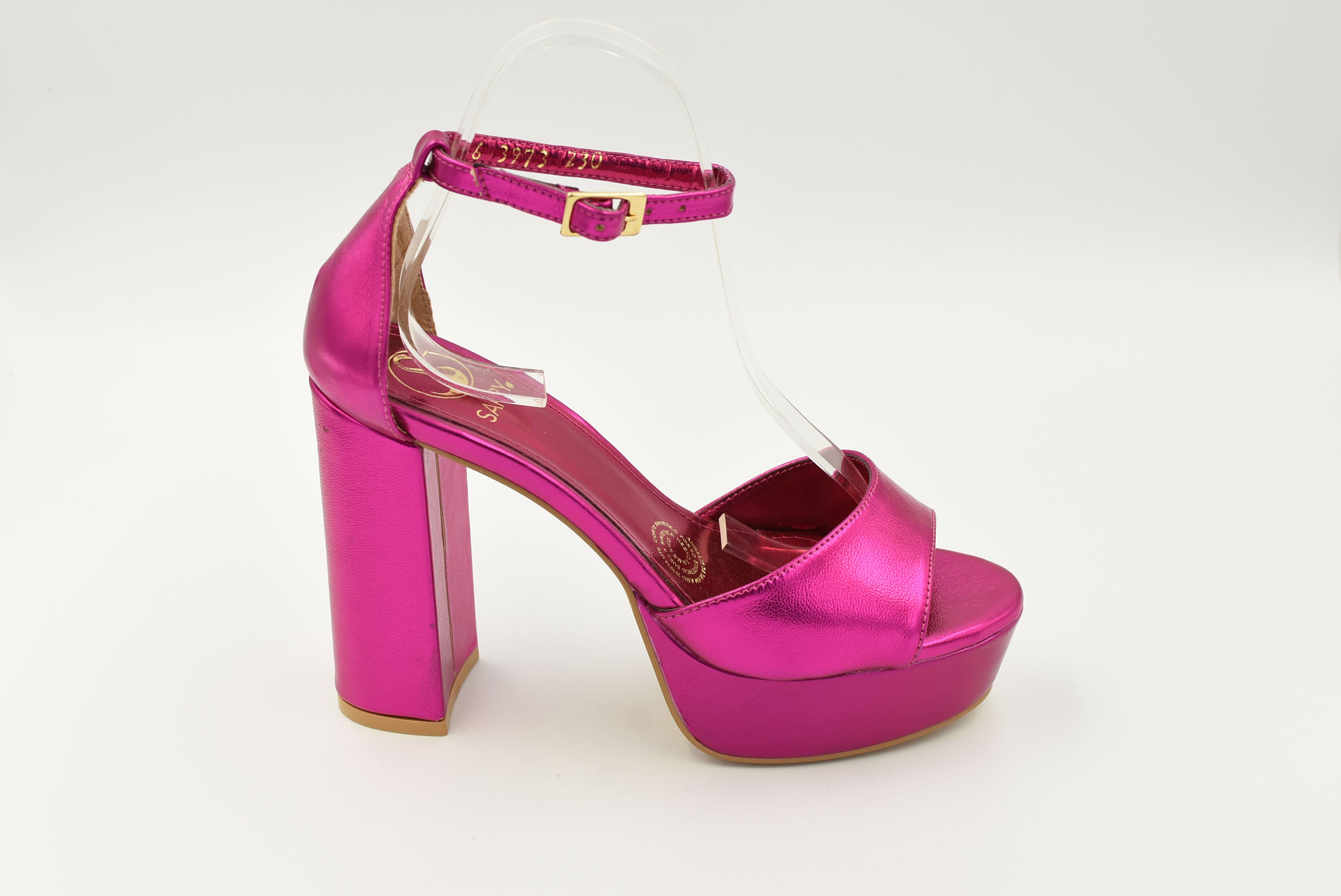 Sandalia Tacon Alto Fiusha 3973