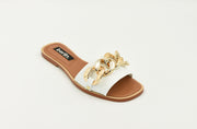 Frankfurt Sandalia  Piso Grab.Blanco