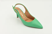 Muttenz Zapatilla Tacón Medio Cerrado Verde