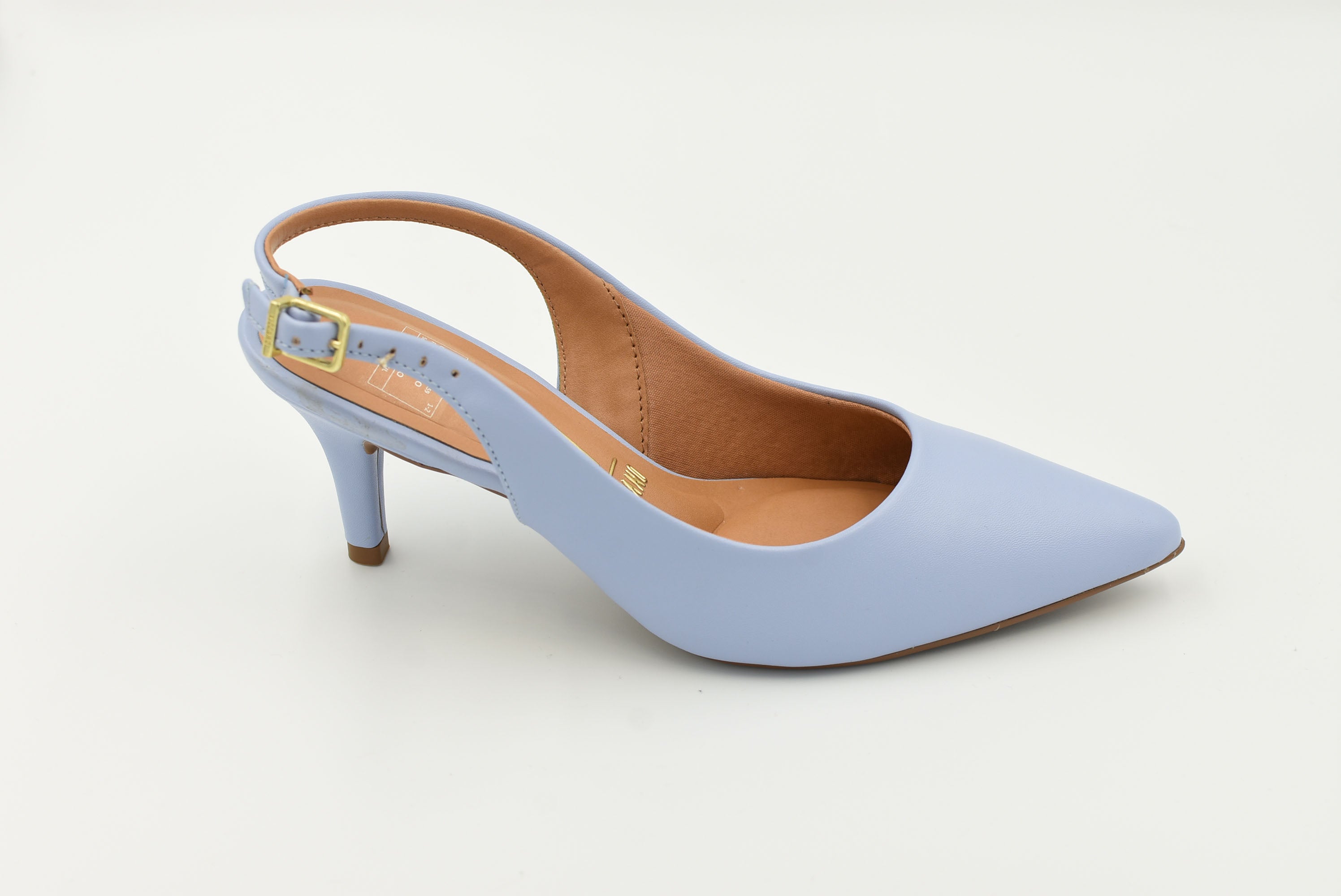 Muttenz Zapatilla Cerrada Tacón Medio Azul