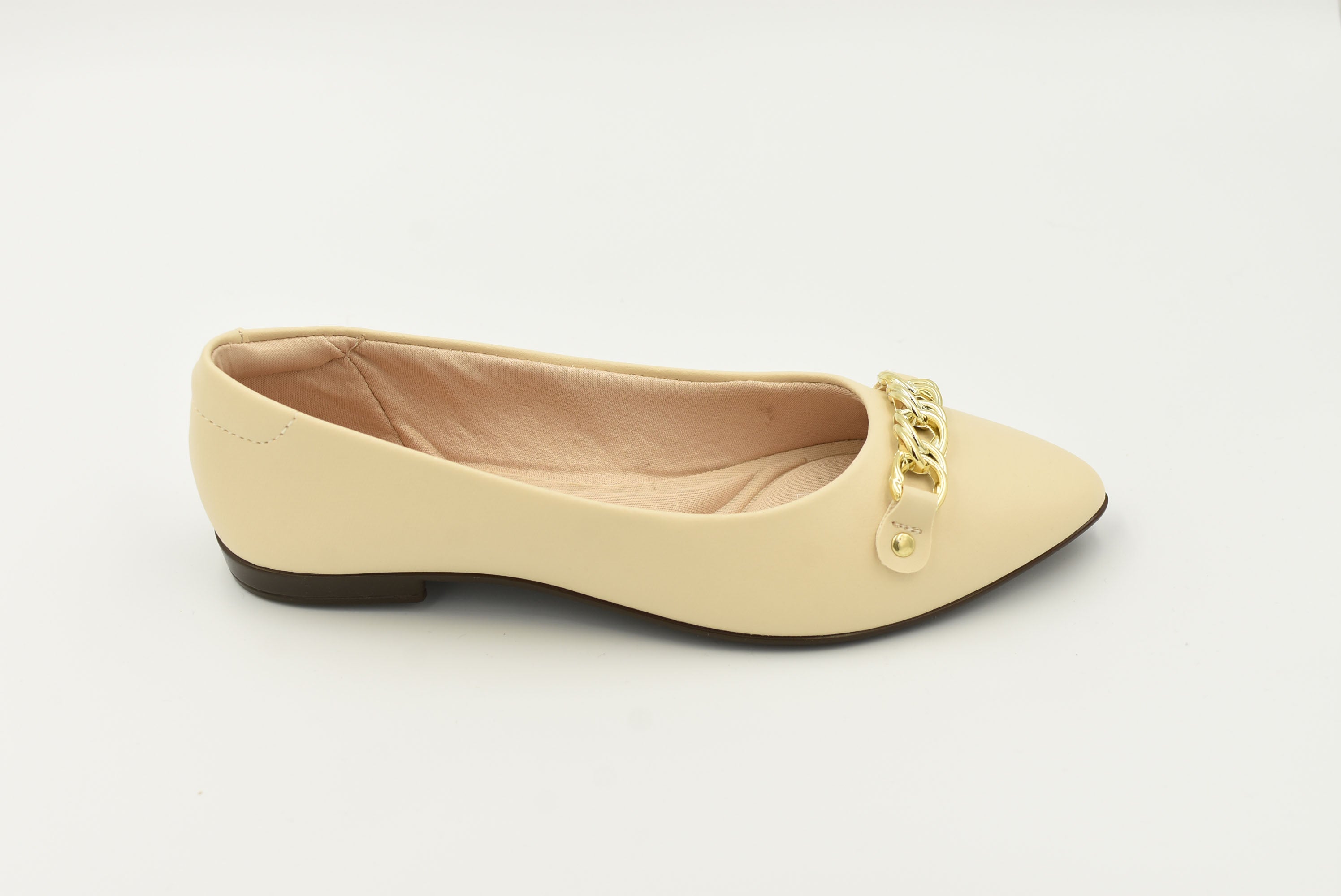 Riehen Zapato Cerrado Piso Crema