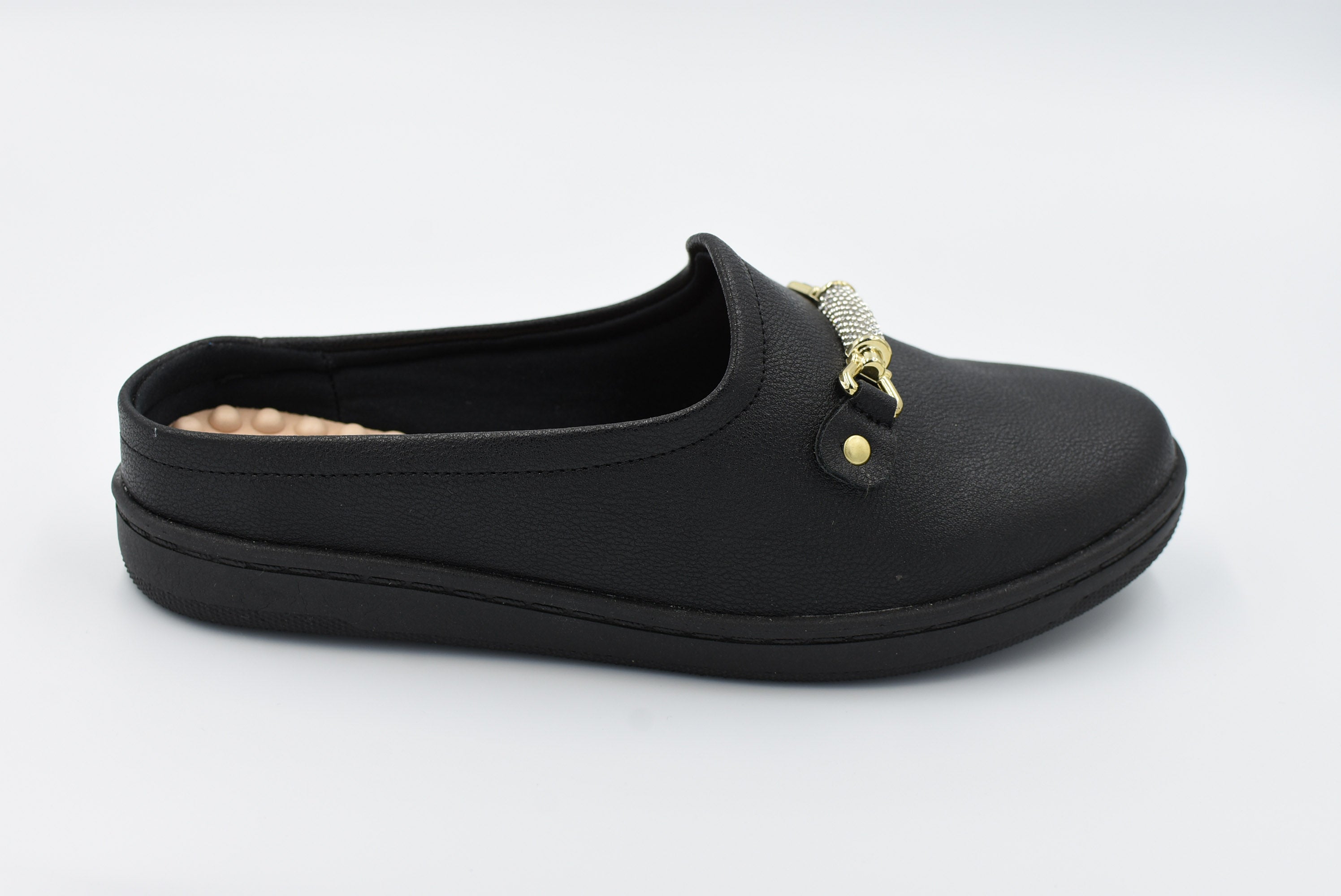 Locarno Zapato Cerrado Piso Negro