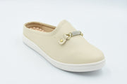Locarno Zapato Cerrado Piso Crema