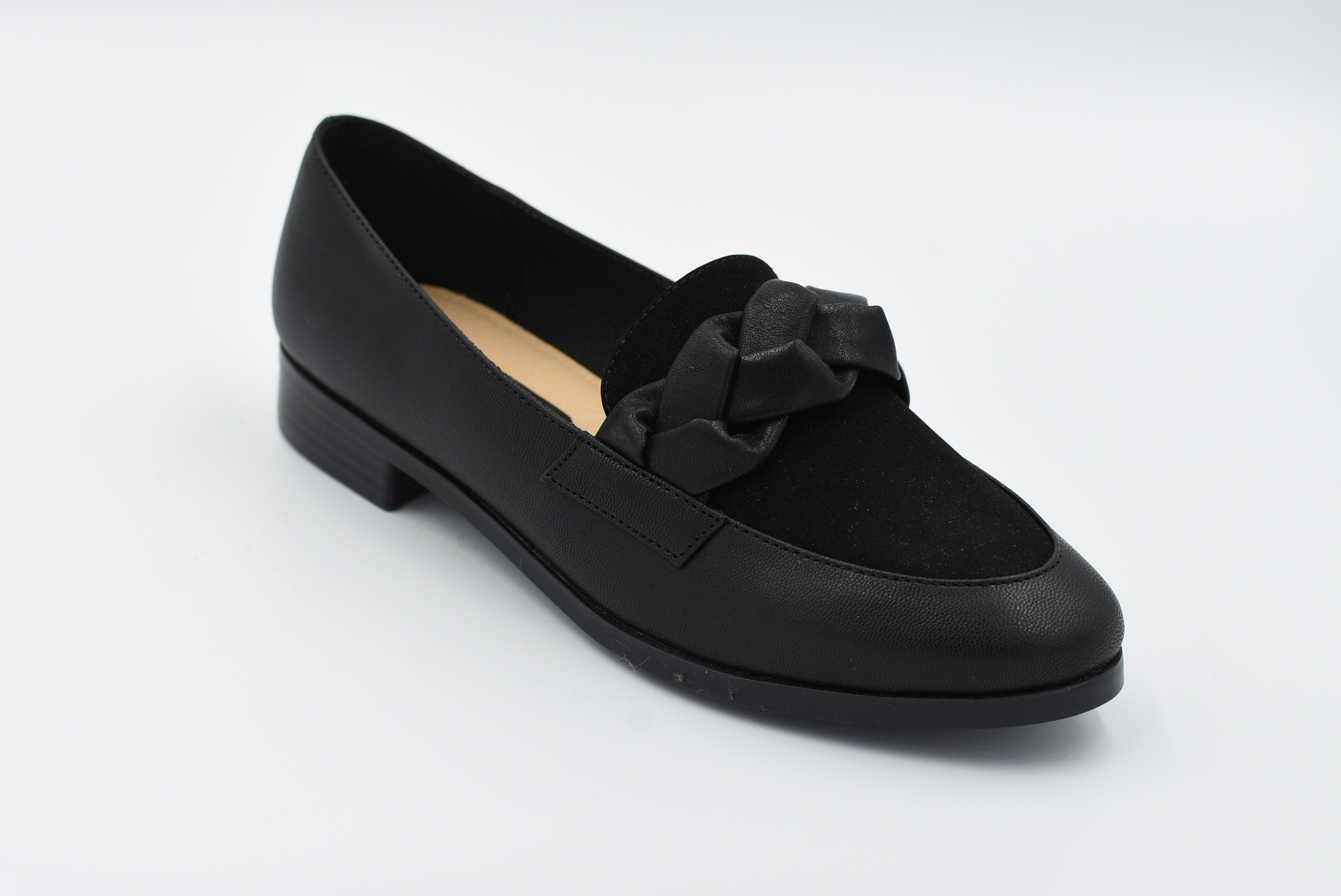 Effretikon Zapato Cerrado Piso Negro