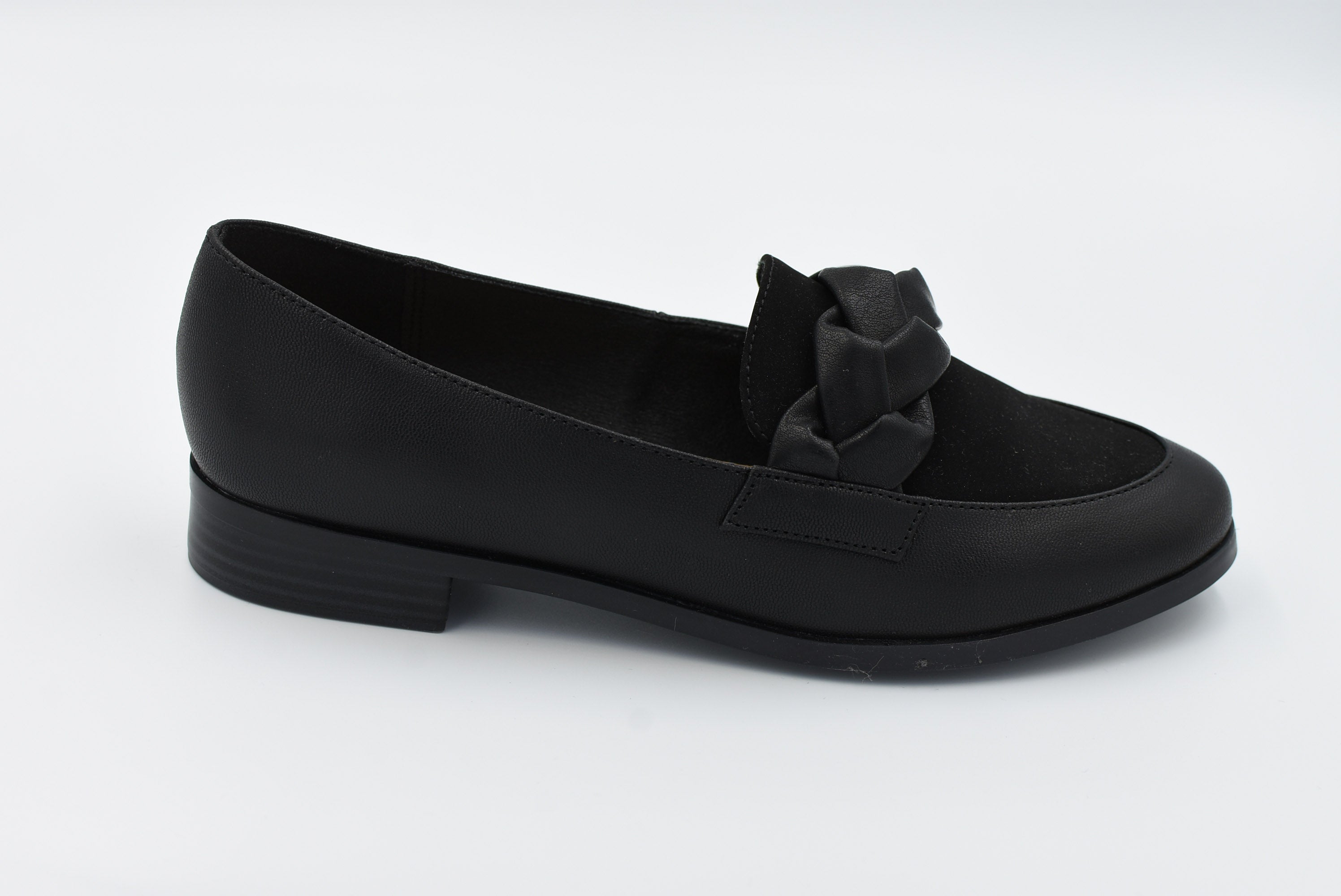 Effretikon Zapato Cerrado Piso Negro