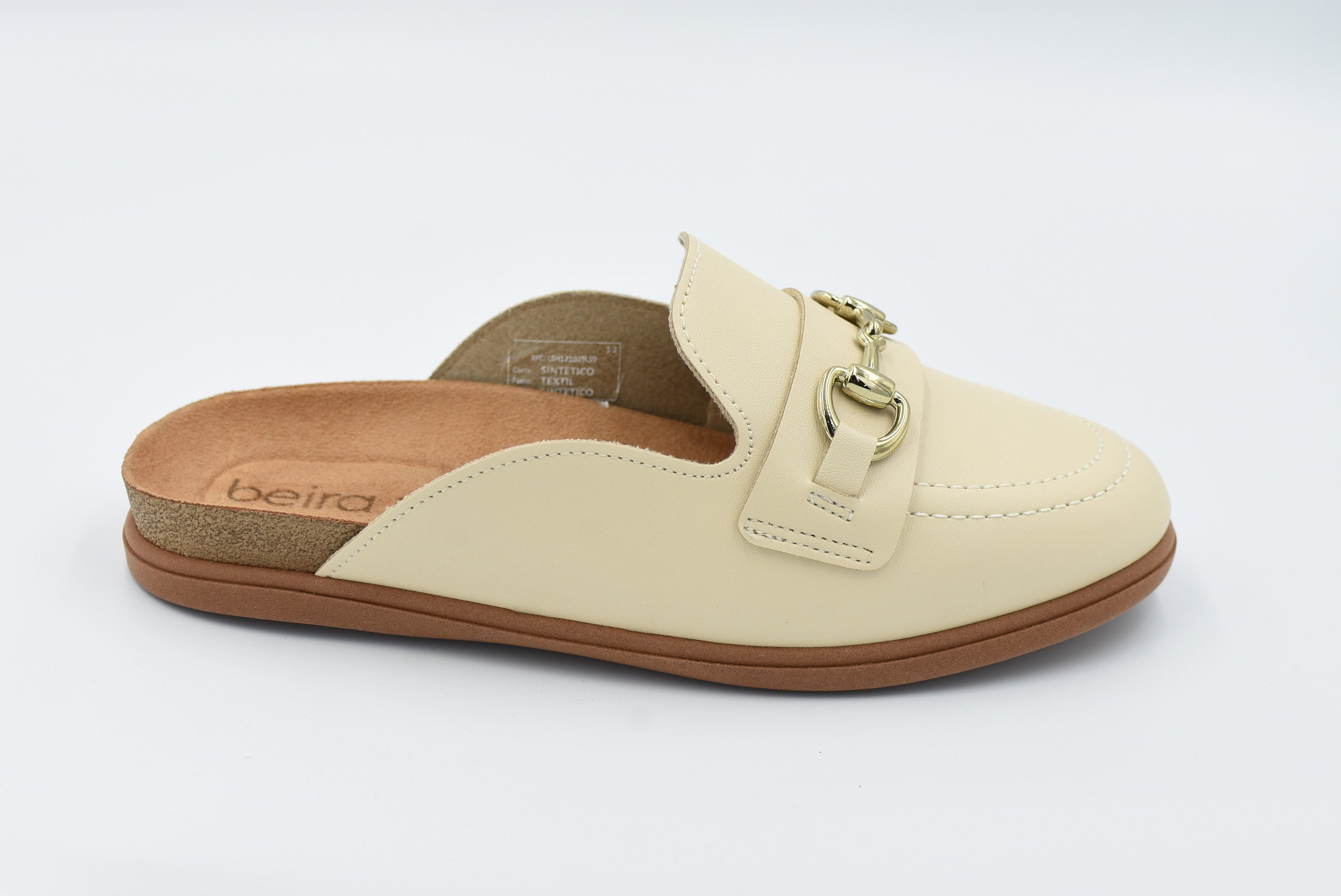 Schlieren Zapato Cerrado Piso Crema