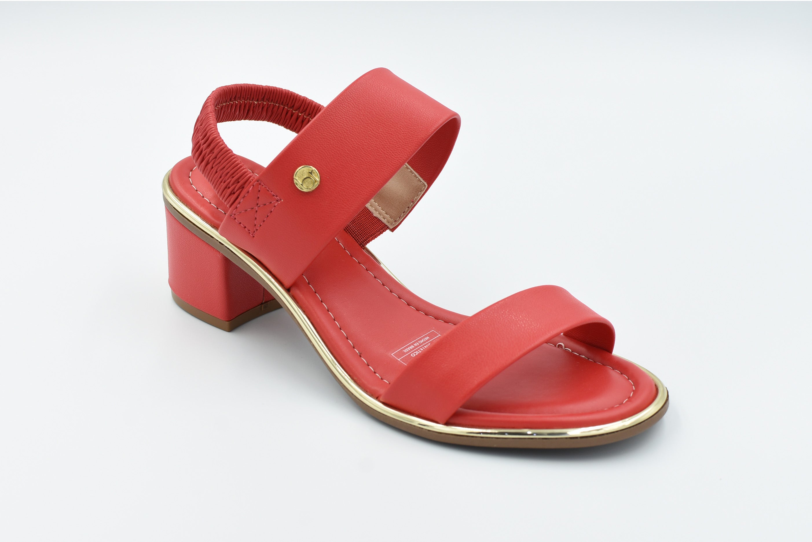 Milan Sandalia Medio Rojo 8379221