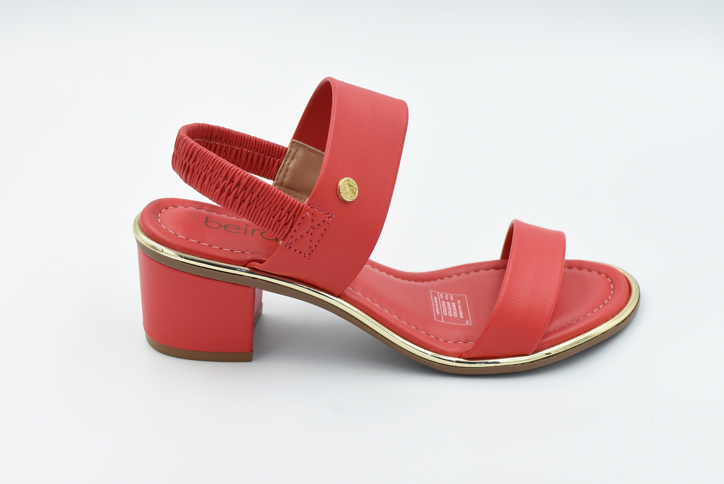 Milan Sandalia Medio Rojo 8379221