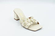 Warsaw Sandalia Medio Blanco Off 6455130