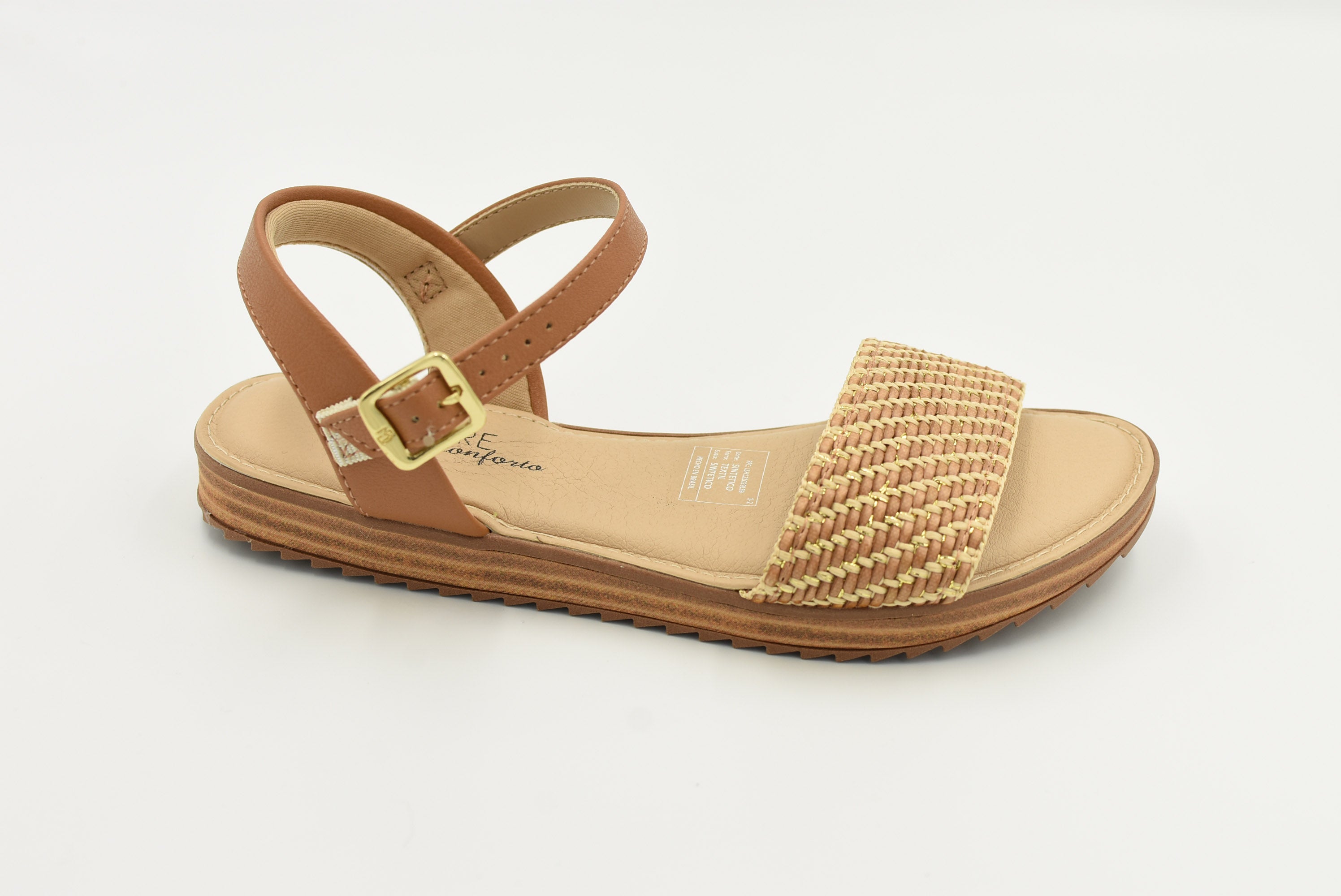 Burdeos Sandalia Camel