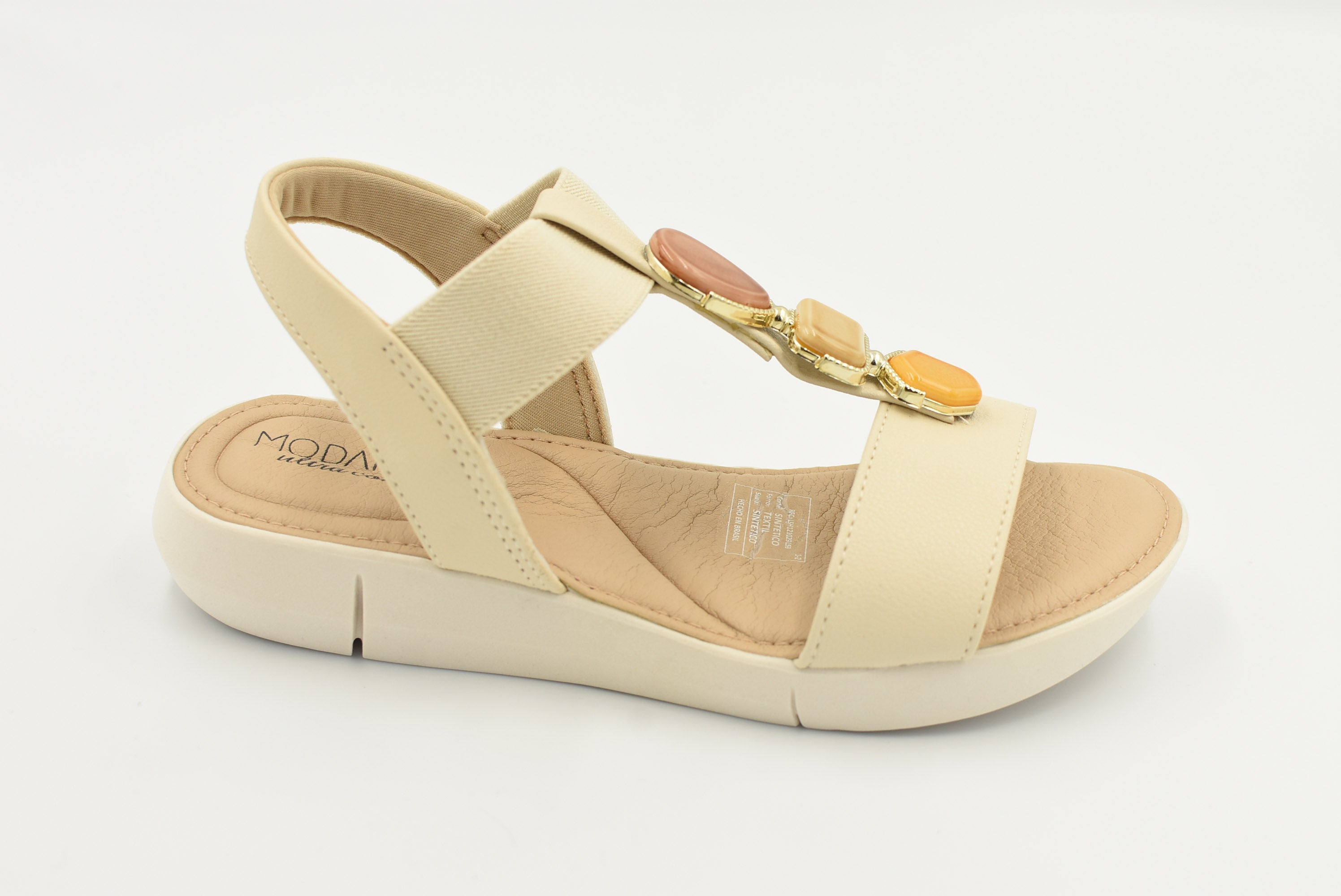 Reims Sandalia Crema