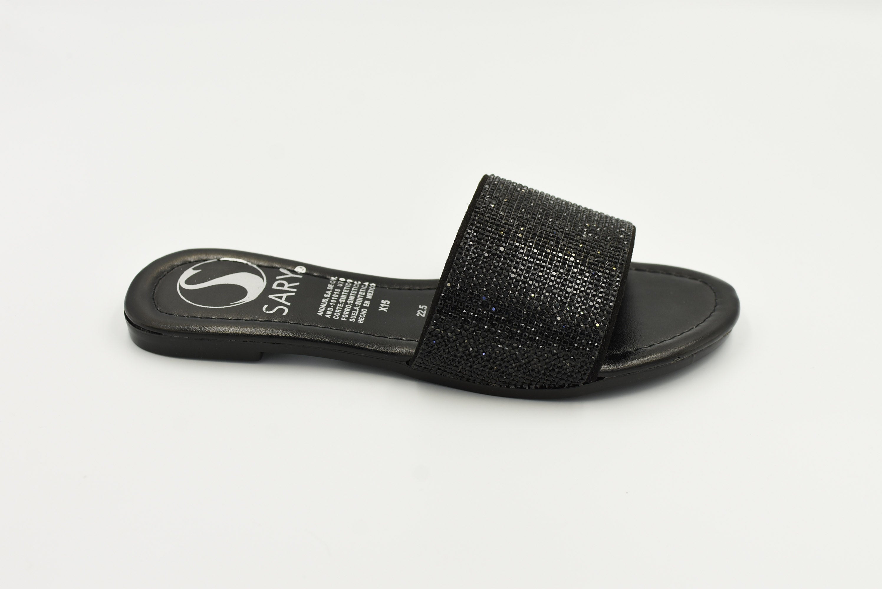 Grenoble Sandalia Negro