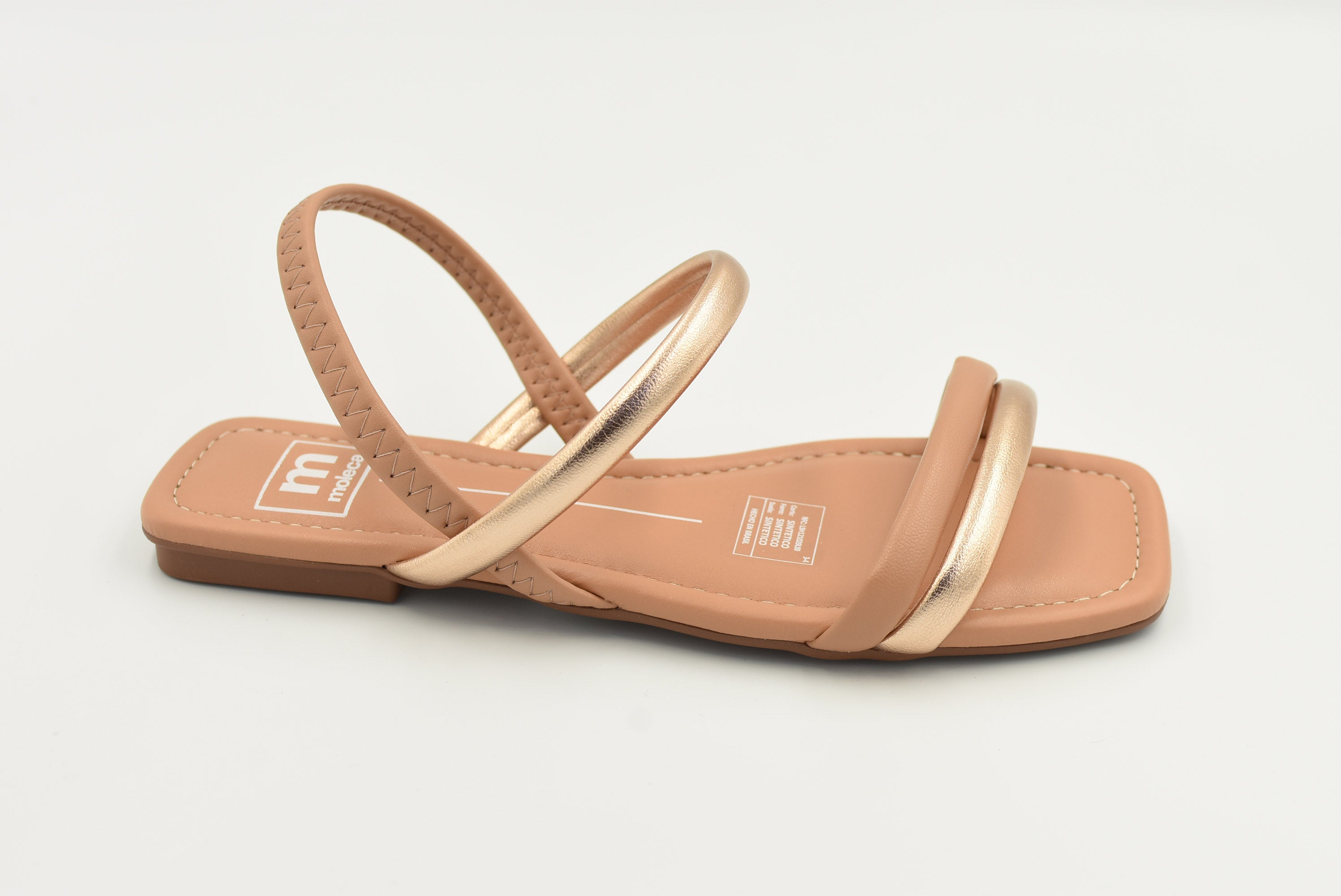 Aix Sandalia Oro Rosado