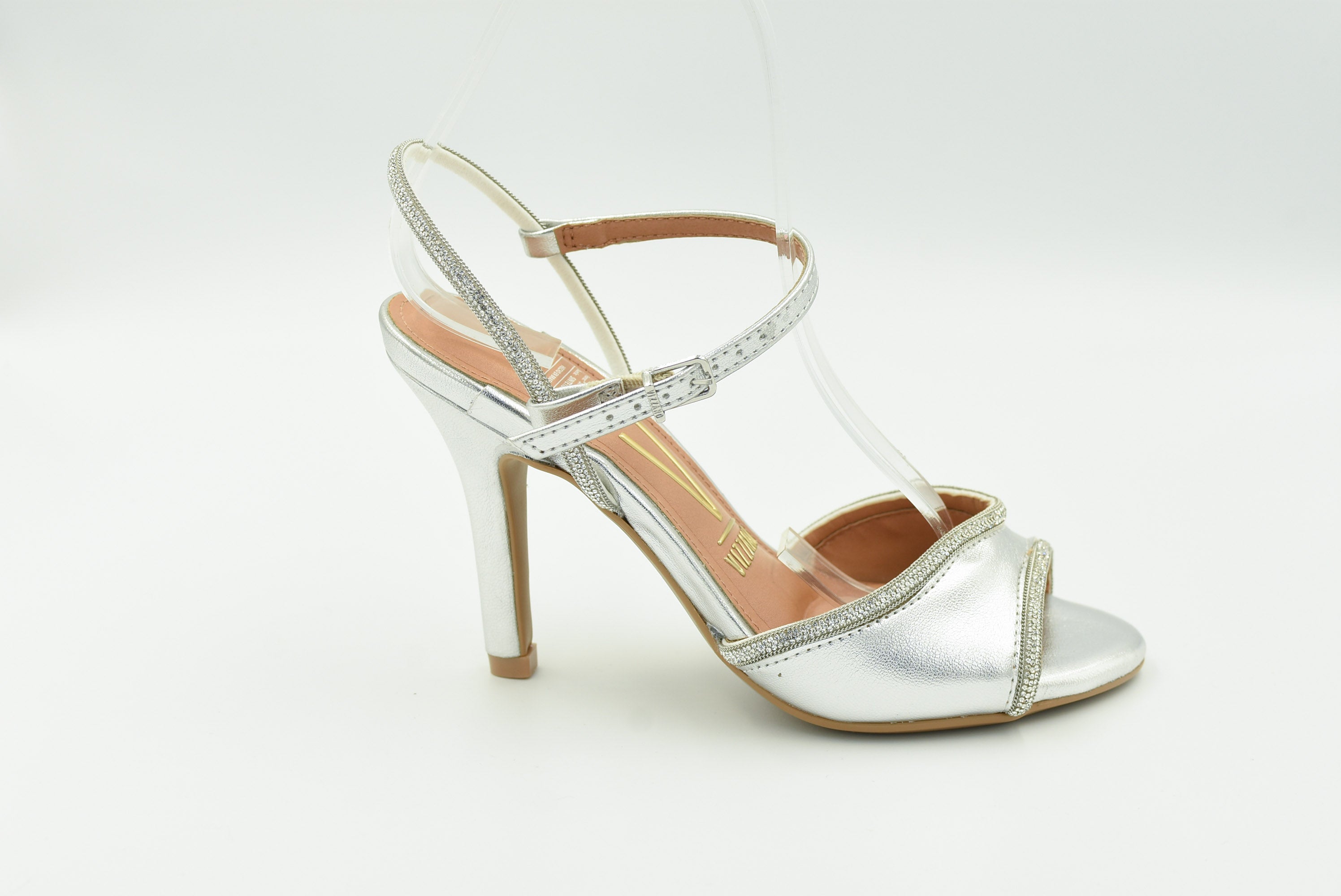 Ecublens Sandalia Alto Plata