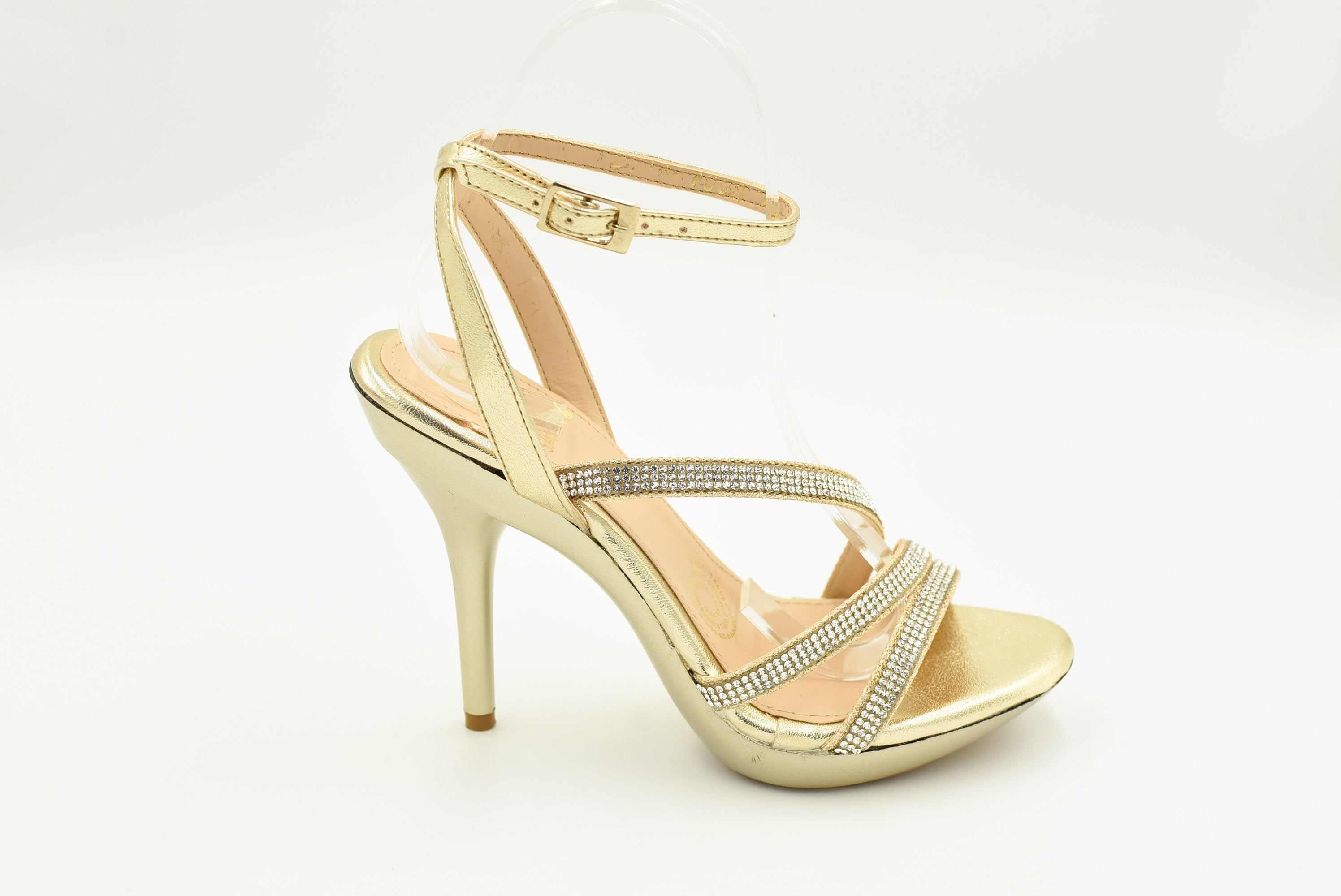 Mataró Sandalia Oro Diamantina