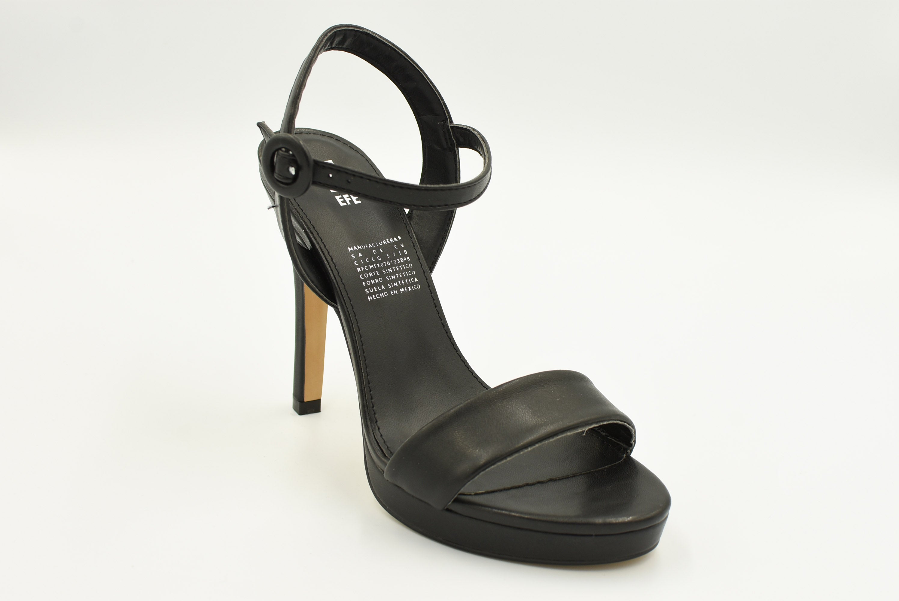 Rubí Sandalia Negro