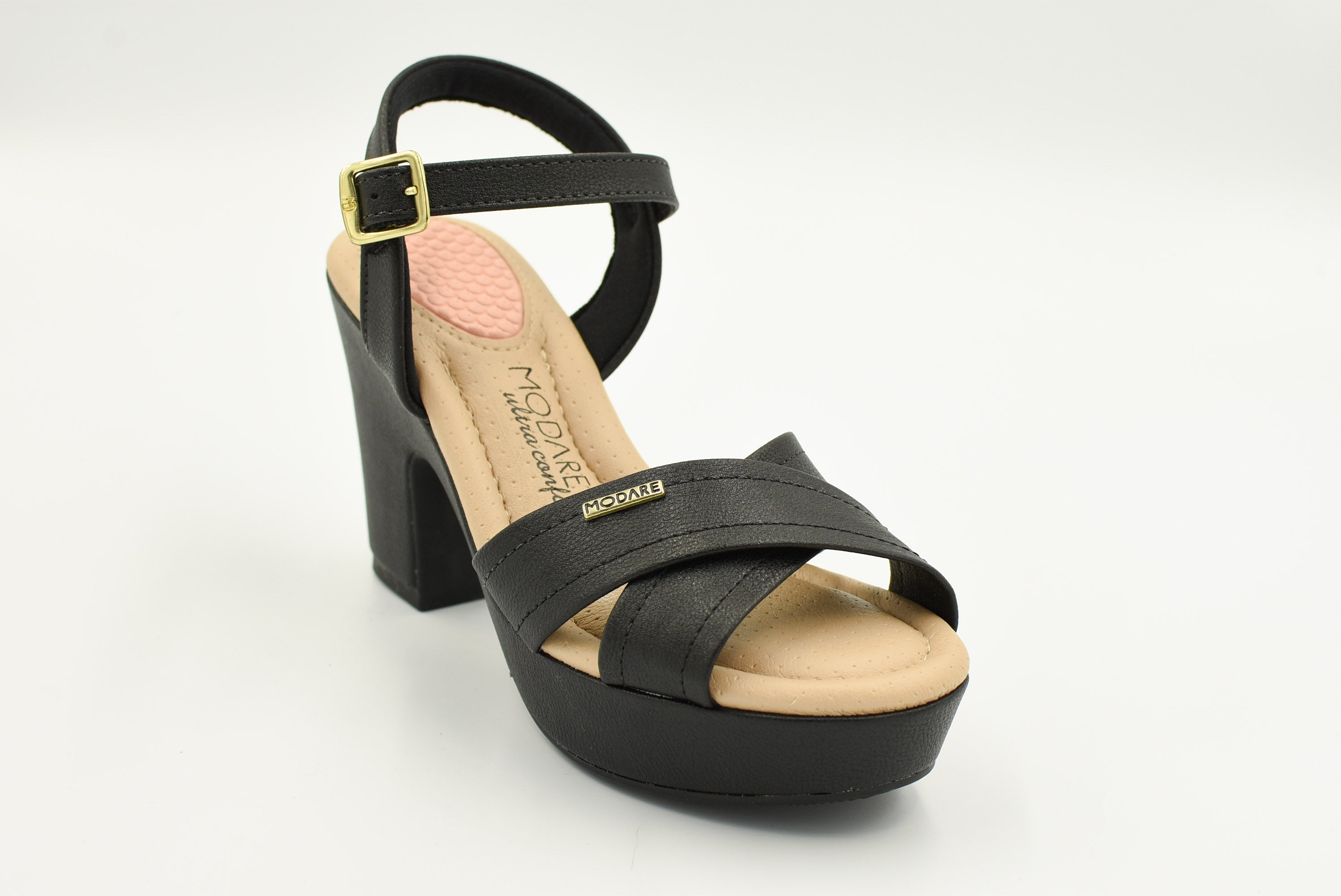 Viladecans Sandalia Negro