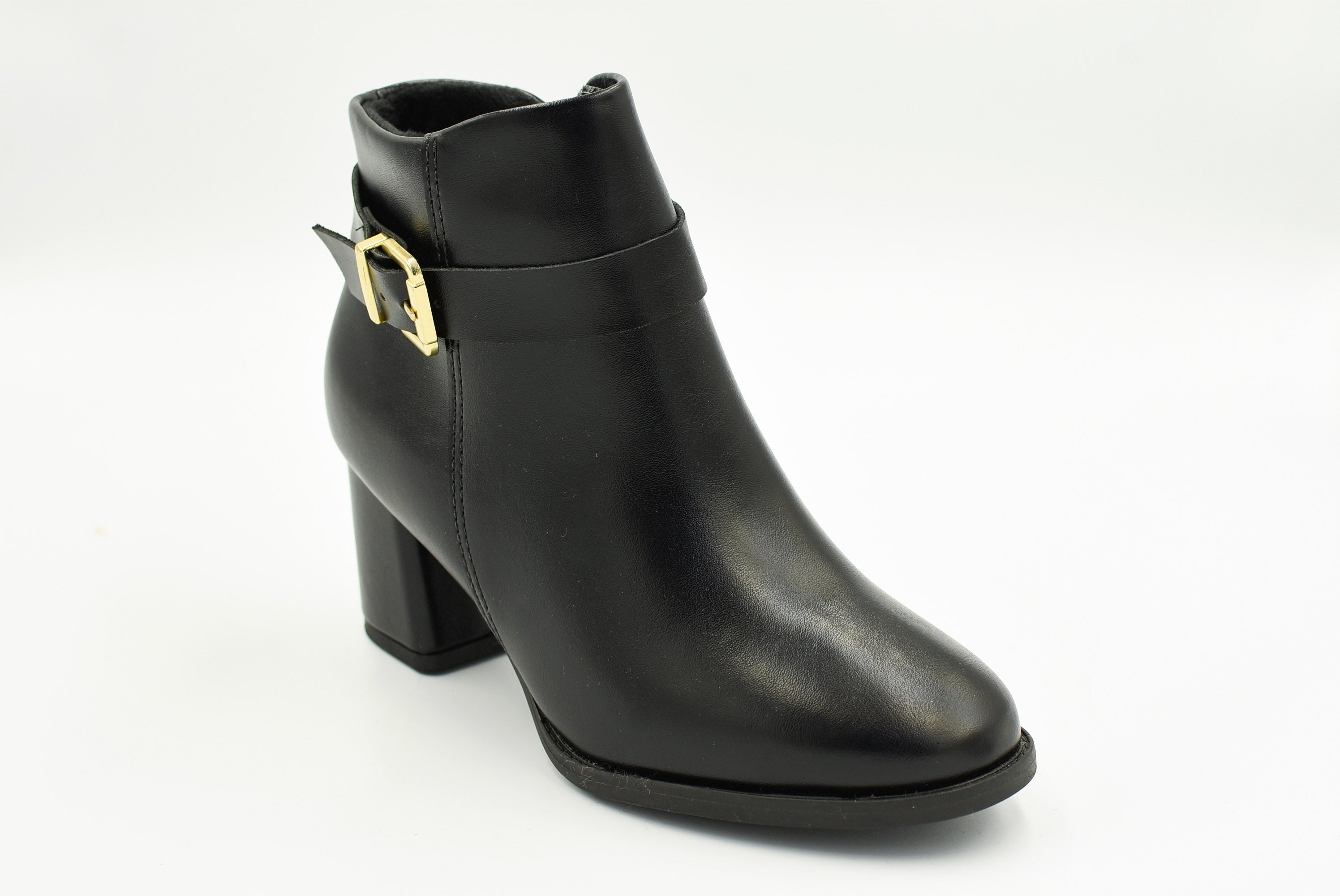Cuneo Botin Medio Alto  Negro