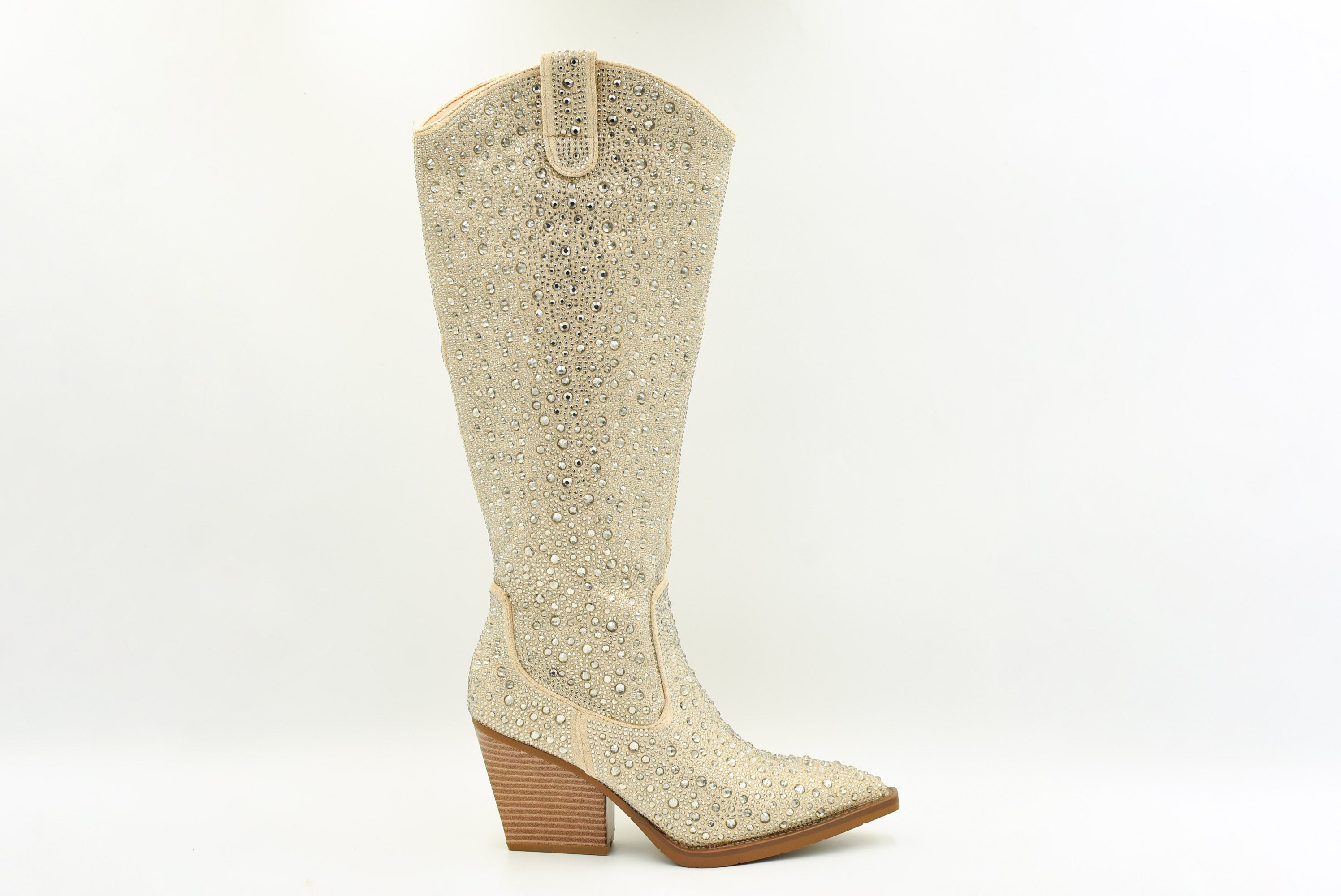Manlleu Bota Diamantina Taupe