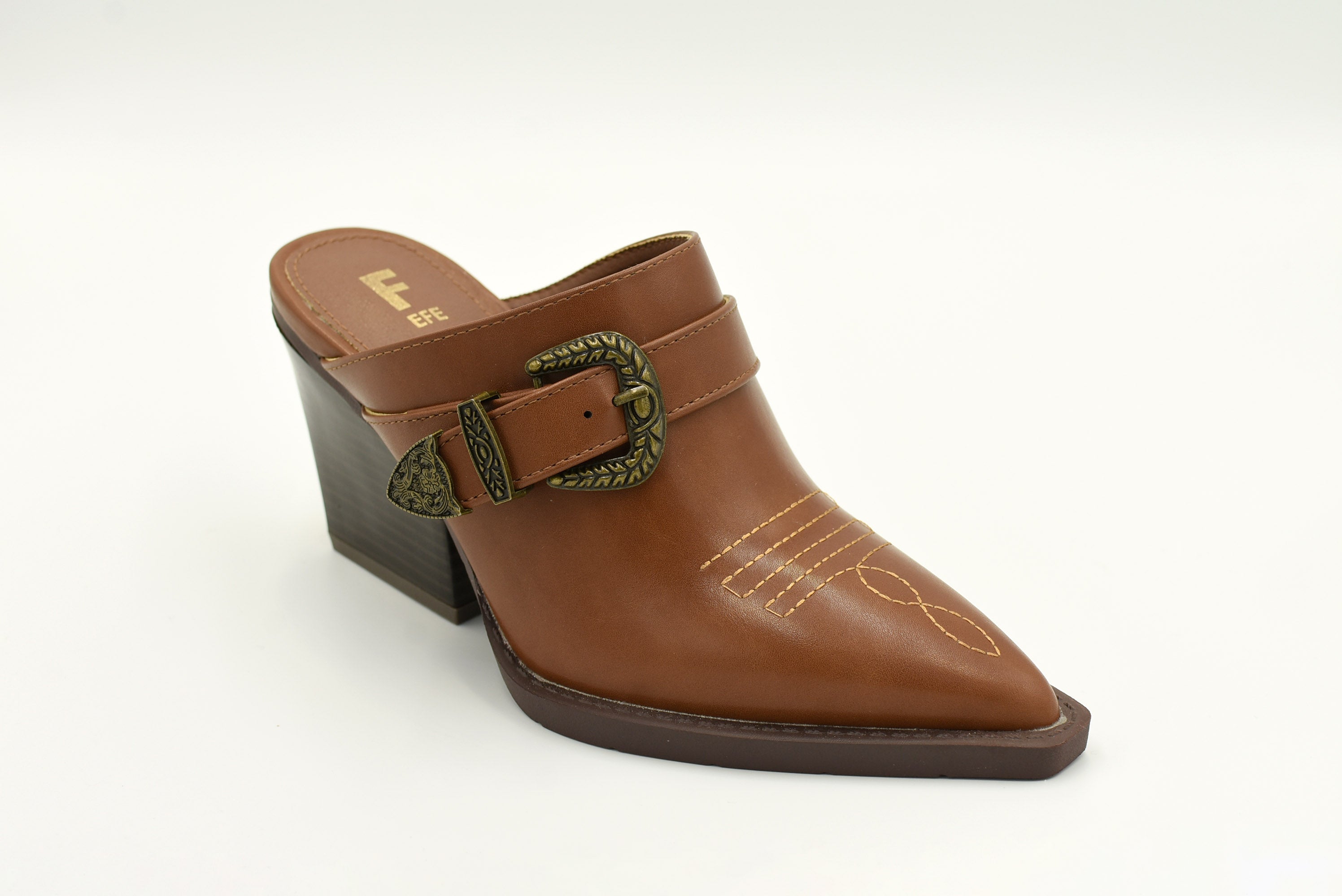 Siena Tacón Medio  Miel