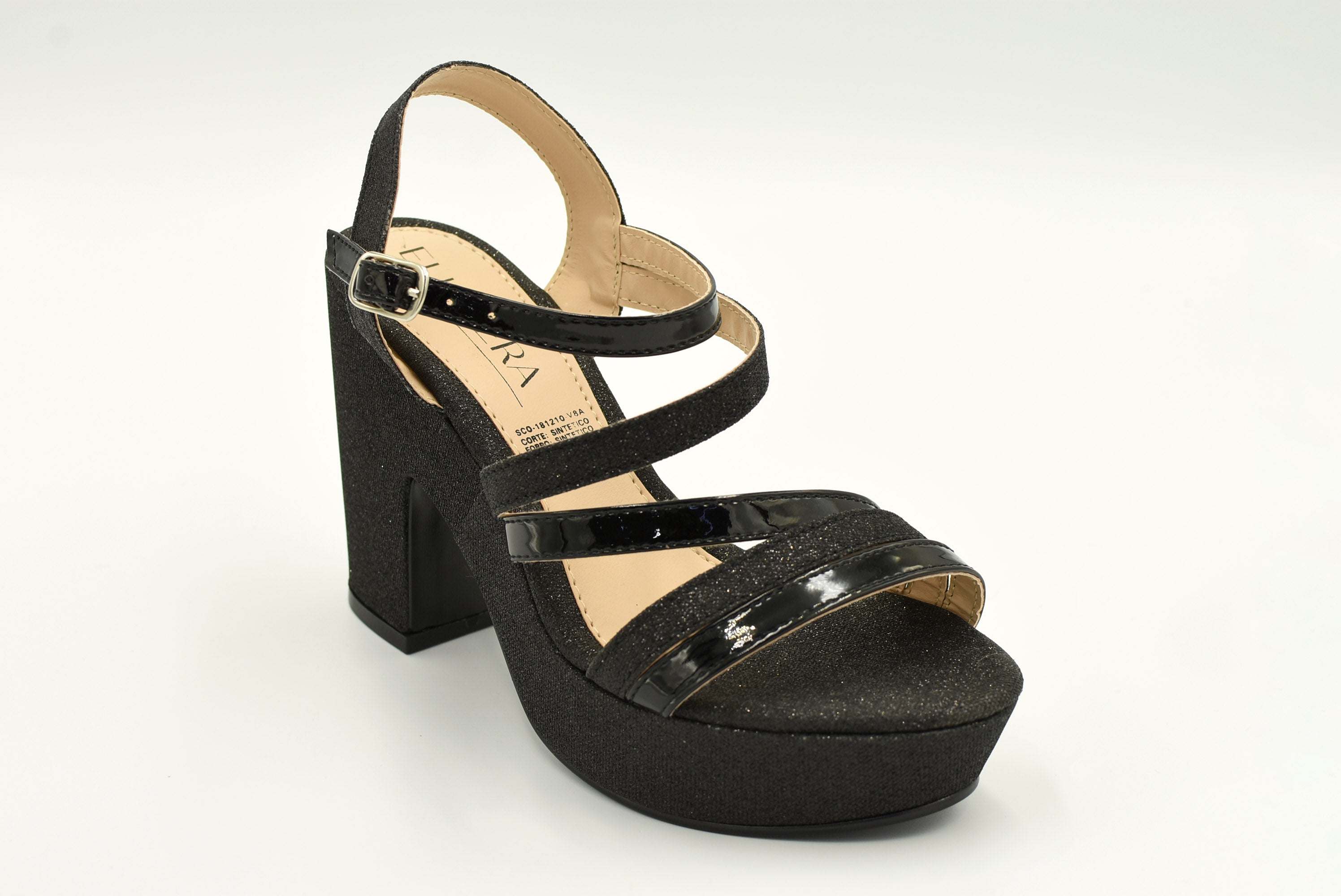 Trani Sandalia  Negro