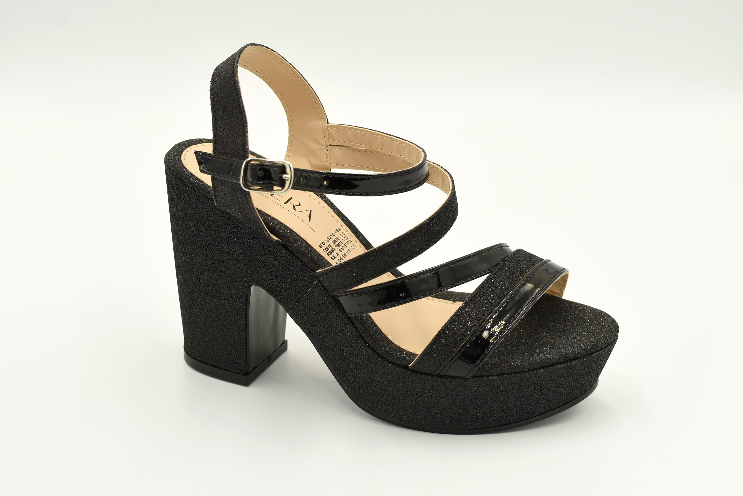 Trani Sandalia  Negro