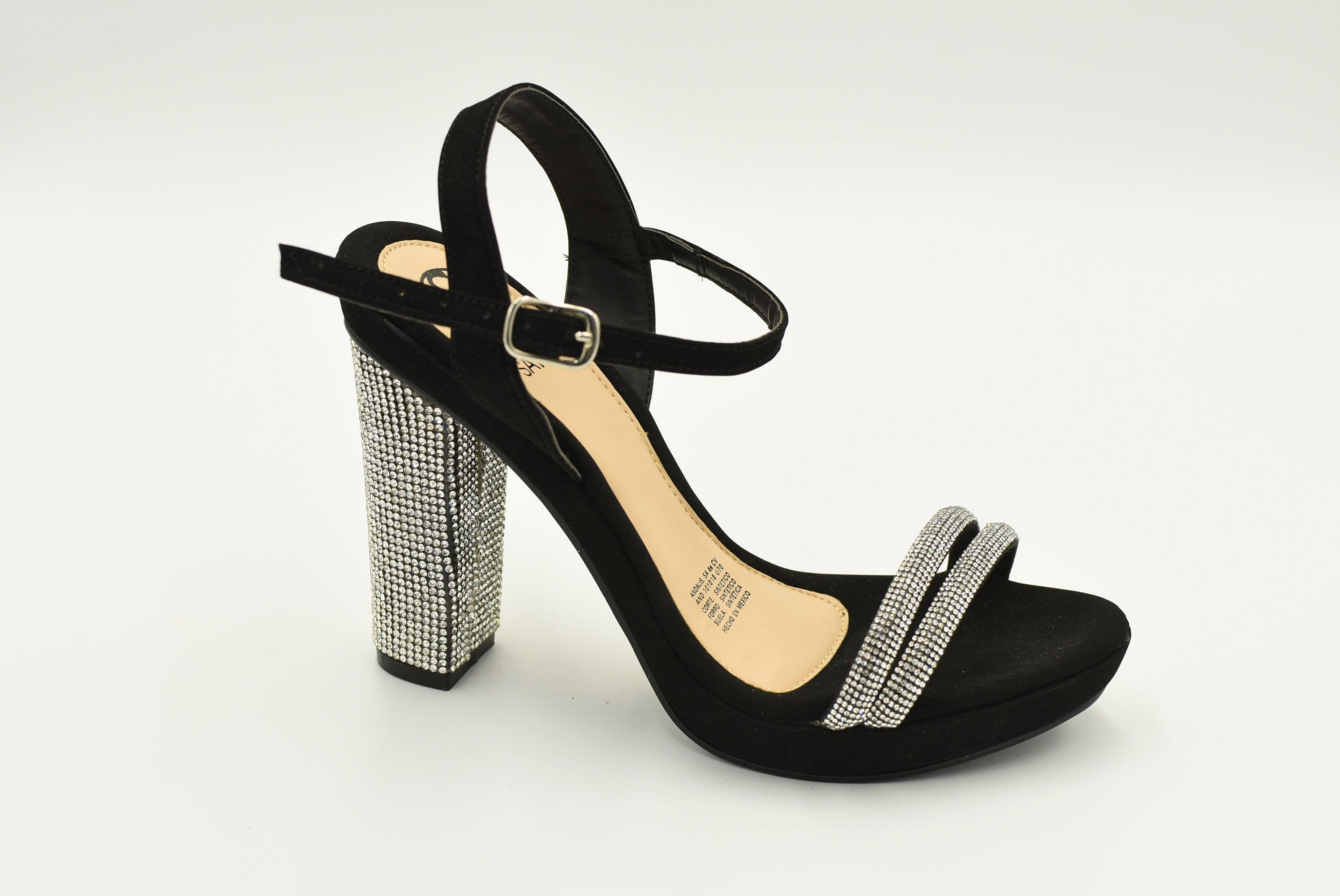 Bitonto Sandalia Ante Negro