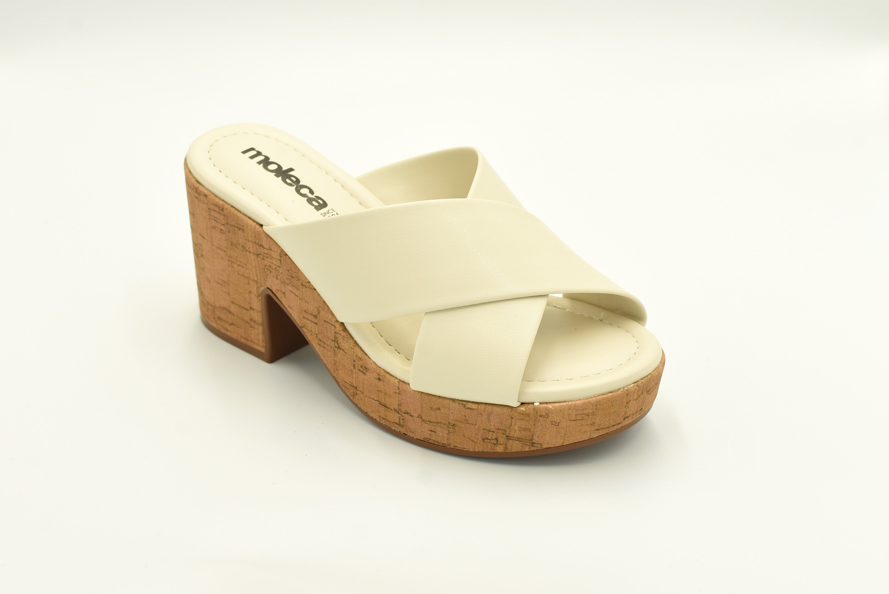 Galle Tacon Alto Blanco Off/Natural
