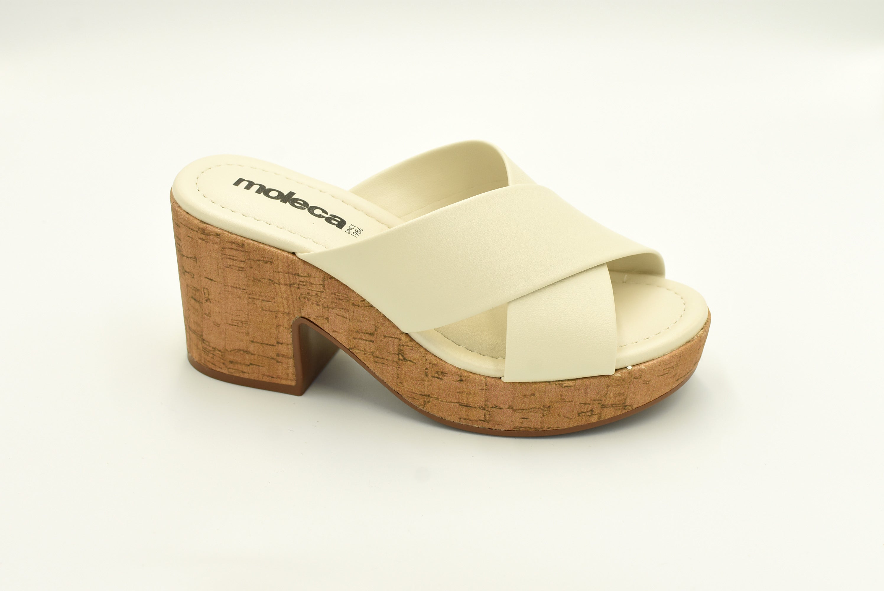 Galle Tacon Alto Blanco Off/Natural