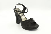 Harbin Sandalia Vibora Negro