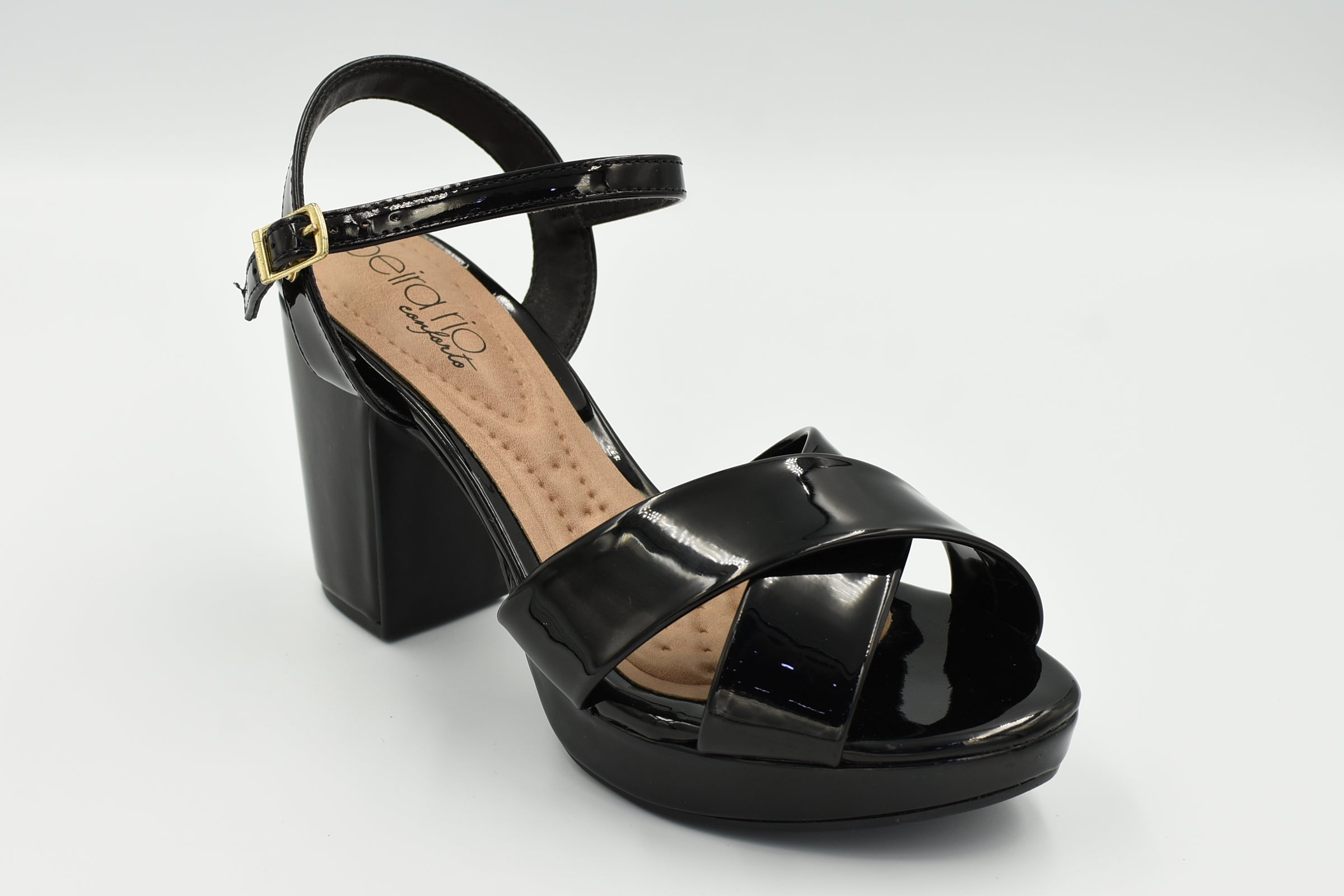 Paris Sandalia Negro